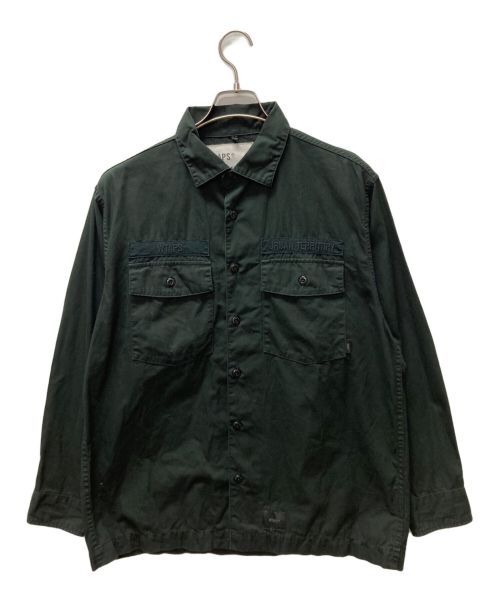 WTAPS（ダブルタップス）WTAPS (ダブルタップス) CBW/LS/COTTON.POPLIN ブラック サイズ:2の古着・服飾アイテム