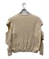 TOGA ARCHIVES (トーガアーカイブス) Hole Knit Pullover ベージュ サイズ:S：15000円