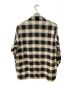 SUGARHILL (シュガーヒル) OMBRE PLAID ZIP-UP MILITARY BLOUSE ブラック サイズ:2：19000円