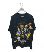 KINGDOM heartsキングダムハーツ）の古着「00`SゲームプリントTEE」｜ブラック