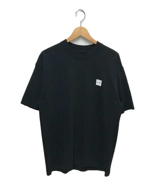 LQQK STUDIO（ルックスタジオ）LQQK STUDIO (ルックスタジオ) LQQK SHOP SHIRT SHORT SLEEVE TEE ブラック サイズ:Mの古着・服飾アイテム