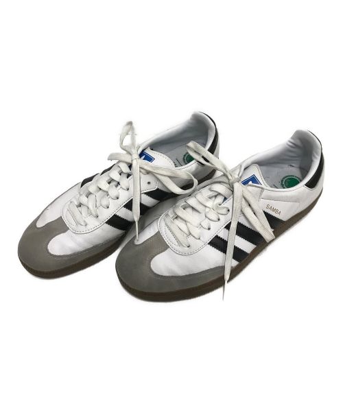 adidas（アディダス）adidas (アディダス) SAMBA VEGAN ホワイト サイズ:27の古着・服飾アイテム