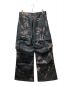 LAST NEST (ラストネスト) TIE-DYE CARGO PANTS ブラック サイズ:XL 未使用品：15000円