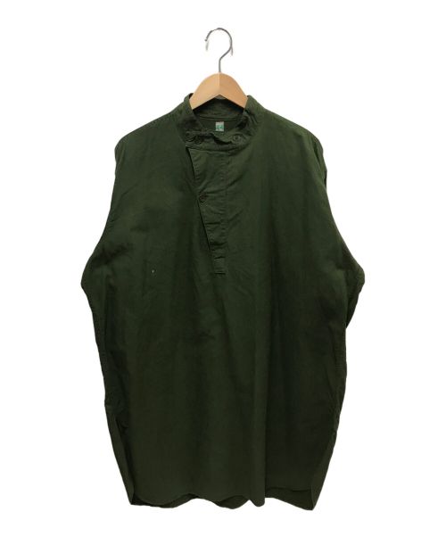 USED（ユーズド）USED (ユーズド) M-55 pull over shirts グリーン サイズ:44の古着・服飾アイテム