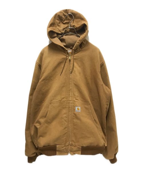 CarHartt（カーハート）CarHartt (カーハート) アクティブパーカー ベージュ サイズ:Largeの古着・服飾アイテム