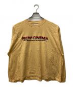 DAIRIKUダイリク）の古着「NEW CINEMA Tee」｜イエロー