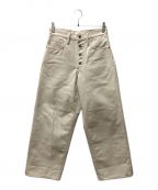 SUGARHILLシュガーヒル）の古着「CANVAS CLASSIC DENIM PANTS」｜ホワイト