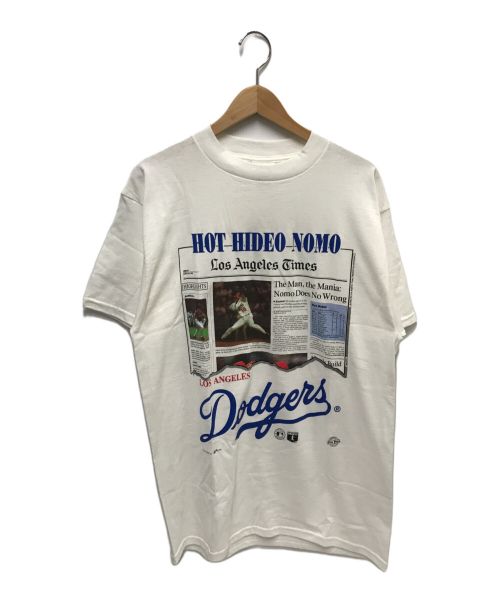 TULTEX（タルテックス）TULTEX (タルテックス) 90s Front pages T-shirts ホワイト サイズ:LARGEの古着・服飾アイテム