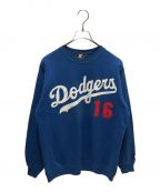 STARTERスターター）の古着「90s crew neck sweat shirts」｜ブルー