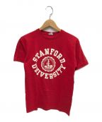 Championチャンピオン）の古着「70s college tee」｜レッド