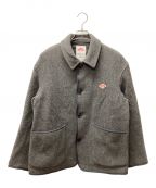 DANTONダントン）の古着「WOOL LIGHT PILE COVERALLS JACKET」｜グレー