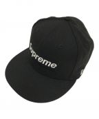 SUPREME×New Eraシュプリーム×ニューエラ）の古着「WORLD Famous BOX Logo Cap」｜ブラック