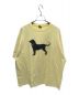 The Black Dog（ブラックドッグ）の古着「00s DOG PRINT TEE」｜イエロー