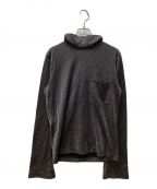 BED J.W. FORDベッドフォード）の古着「Glitter Turtle Hood Neck」｜ブラック