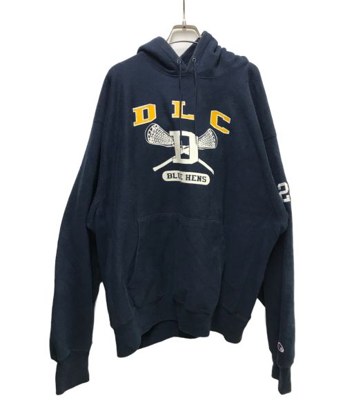 Champion（チャンピオン）Champion (チャンピオン) 00s REVERSE WEAVE SWEAT HOODIE ネイビー サイズ:XLの古着・服飾アイテム