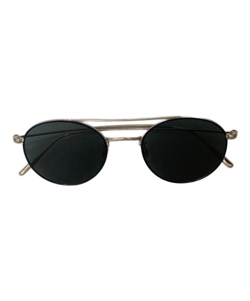 OLIVER PEOPLES（オリバーピープルズ）OLIVER PEOPLES (オリバーピープルズ) ツーブリッジサングラス シルバー サイズ:下記参照の古着・服飾アイテム