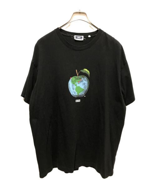 KITH（キス）KITH (キス) BIG APPLE TOKYO TEE ブラック サイズ:Mの古着・服飾アイテム