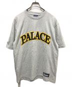 PALACEパレス）の古着「ARC APPLIQUE T-SHIRT」｜グレー