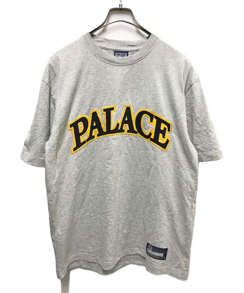 PALACE（パレス）PALACE (パレス) ARC APPLIQUE T-SHIRT グレー サイズ:Mの古着・服飾アイテム