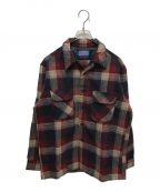 PENDLETONペンドルトン）の古着「70-80’s wool ボードシャツ」｜レッド