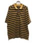 stussy（ステューシー）の古着「S/S Border lager shirts」｜ブラウン