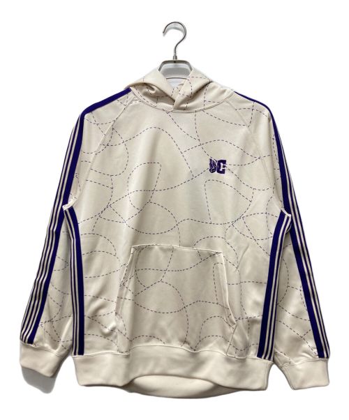 Needles（ニードルズ）Needles (ニードルズ) DC SHOES (ディーシーシューズ) Track HOODY Poly Smooth/Printed ホワイト サイズ:Mの古着・服飾アイテム