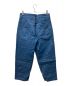 MUZE (ミューズ) HEM SLIT WIDE DENIM TROUSERS インディゴ サイズ:1：11000円