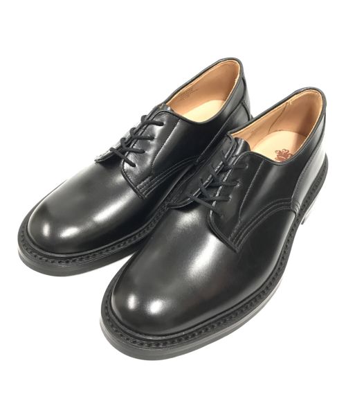 Tricker's（トリッカーズ）Tricker's (トリッカーズ) プレーントゥシューズ ブラック サイズ:25.0cmの古着・服飾アイテム