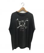 OLD STUSSYオールドステューシー）の古着「90`S OLD SKULL TEE」｜ブラック