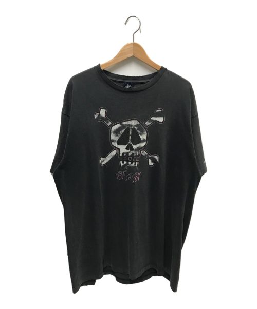 OLD STUSSY（オールドステューシー）OLD STUSSY (オールドステューシー) 90`S OLD SKULL TEE ブラック サイズ:X−LARGEの古着・服飾アイテム