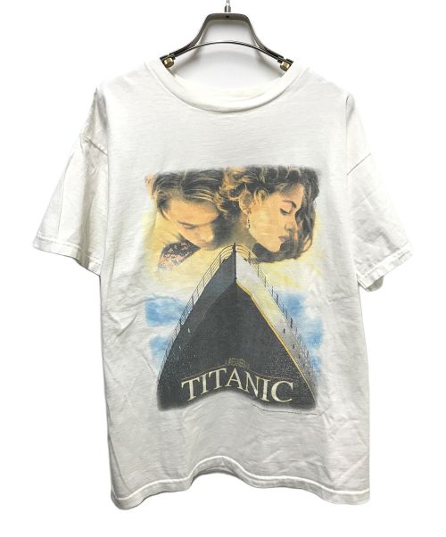 TITANIC（タイタニック）TITANIC (タイタニック) 90`SムービーTEE ホワイト サイズ:Lの古着・服飾アイテム