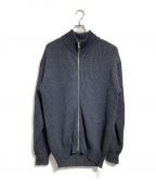 seven by sevenセブンバイセブン）の古着「INDIGO DRIVERS KNIT」｜グレー