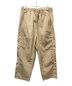 A BATHING APE（アベイシングエイプ）の古着「METAL LOGO PIN TRACK PANTS」｜ベージュ