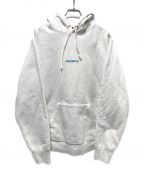 SUPREMEシュプリーム）の古着「Compact Logo Hooded Sweatshirt」｜ホワイト