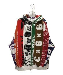 A BATHING APE（アベイシングエイプ）の古着「FANS SCARF FULL ZIP HOODIE」｜マルチカラー