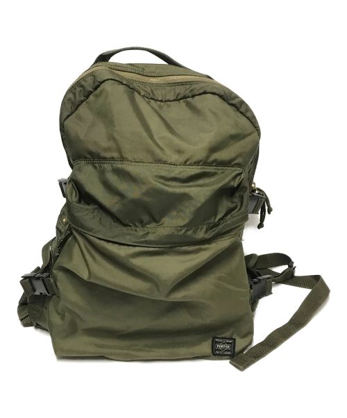 PORTER（ポーター）PORTER (ポーター) DAYPACK オリーブの古着・服飾アイテム