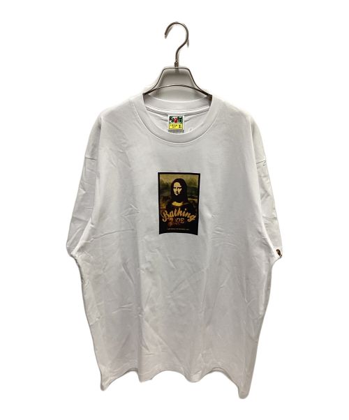 BAPE BY A BATHING APE（ベイプバイアベイシングエイプ）BAPE BY A BATHING APE (ベイプバイアベイシングエイプ) ART PRINT RELAXED FIT TEE ホワイト サイズ:XLの古着・服飾アイテム