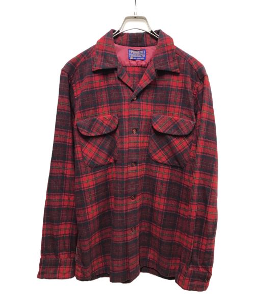 PENDLETON（ペンドルトン）PENDLETON (ペンドルトン) 70’S ボードシャツ レッド サイズ:Mの古着・服飾アイテム