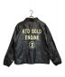 AT-DIRTY (アットダーティ) BOLD LEATHER COACH JACKET ブラック サイズ:Ｌ：30000円