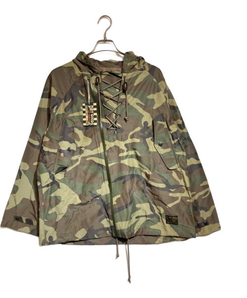 AT-DIRTY（アットダーティ）AT-DIRTY (アットダーティ) D-2 WEATHER PARKA オリーブ サイズ:XL 未使用品の古着・服飾アイテム