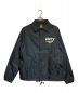 AT-DIRTY（アットダーティ）の古着「DIRTY FIRE COACH JACKET」｜ブラック