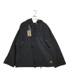 AT-DIRTY（アットダーティ）の古着「D-2 WEATHER PARKA」｜ブラック