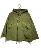 AT-DIRTYアットダーティ）の古着「D-2 WEATHER PARKA」｜オリーブ