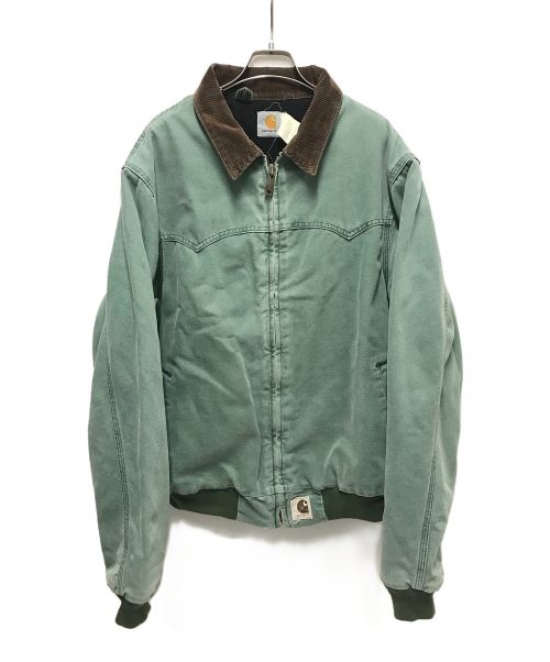 CarHartt（カーハート）CarHartt (カーハート) サンタフェジャケット グリーン サイズ:LARGEの古着・服飾アイテム