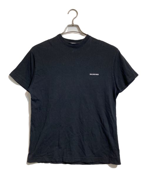 BALENCIAGA（バレンシアガ）BALENCIAGA (バレンシアガ) LOGO PRINT T-SHIRTS ブラック サイズ:Lの古着・服飾アイテム