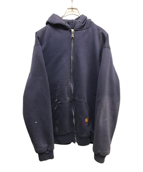 CarHartt（カーハート）CarHartt (カーハート) 裏サーマルジップフーディ ネイビー サイズ:なしの古着・服飾アイテム