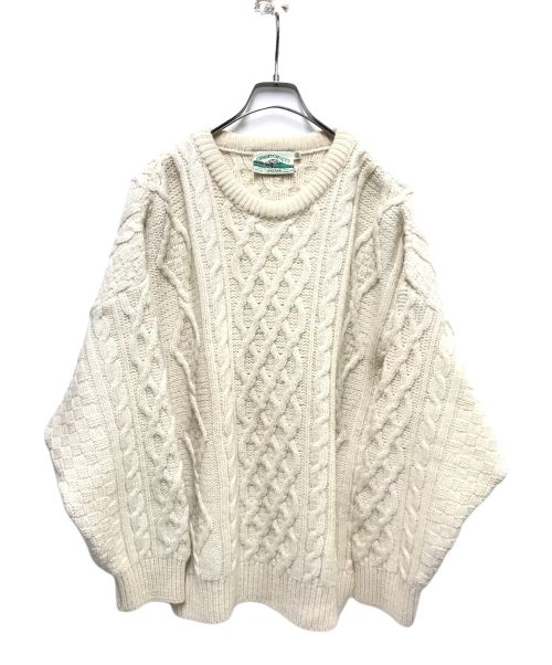 ARAN CRAFTS（アランクラフト）ARAN CRAFTS (アランクラフト) 90s cable knit ホワイト サイズ:XXLの古着・服飾アイテム