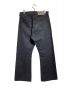 KURO for UNFOLLOW (クロフォアアンフロー) UNIVERS EXCLUSIVE DENIM PANTS ブラック サイズ:W34：10000円