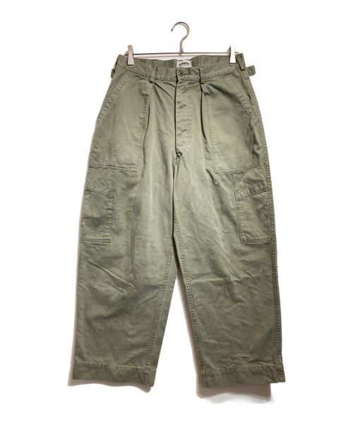 BOWWOW（バウワウ）BOWWOW (バウワウ) US AIR FORCE MECHANIC PANTS カーキ サイズ:Ｍの古着・服飾アイテム