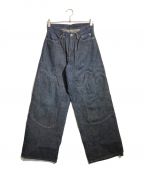 SUGARHILLシュガーヒル）の古着「MODERN WESTERN DENIM WIDE TROUSERS」｜インディゴ